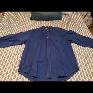 XL Navy Blue Nautica Oxford button-up Shirt